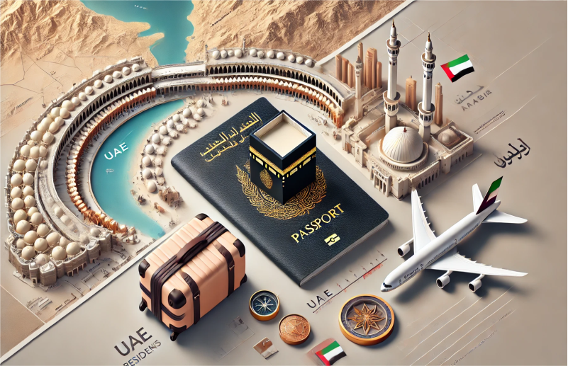 UAE passport for Umrah visa