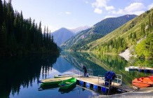 <span> 1st April: </span>  Charyn Canyon & Kolsai Lake